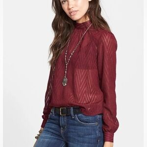 EUC free people After Midnight Top Sz S